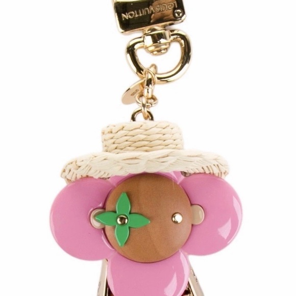 Louis Vuitton Accessories - Authentic Louis Vuitton Vivienne Explorer Bag Charm Keychain